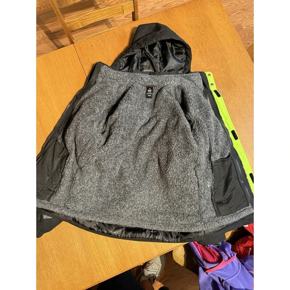 Gerry Youth 3 In 1 Ski Jacket L 14/16 Fleece Liner Hooded Winter Coat